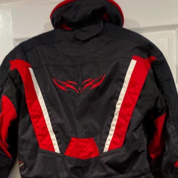 Vintage Spider Dermizax
Jacket Men's size S Black and Red with zip hood - Picture 4 of 17